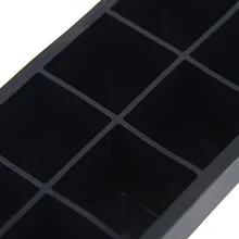 Силиконовые Большой кубик льда плесень лоток производитель DIY квадратный 6 сетки Кухня Бар 1 шт