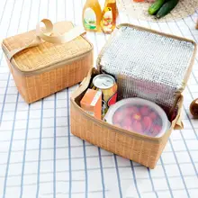 

Aluminum Foil Thermal Insulated Cooler Lunch Pouch Outdoor Camping Picnic Bag