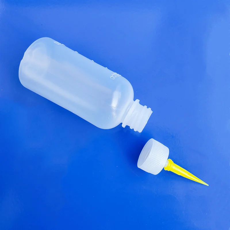 Ceramic Art Squeeze Clay Painting Bottle Multi-needle Point Line Texture Effect Creative DIY Pottery Painting Tool 50ml