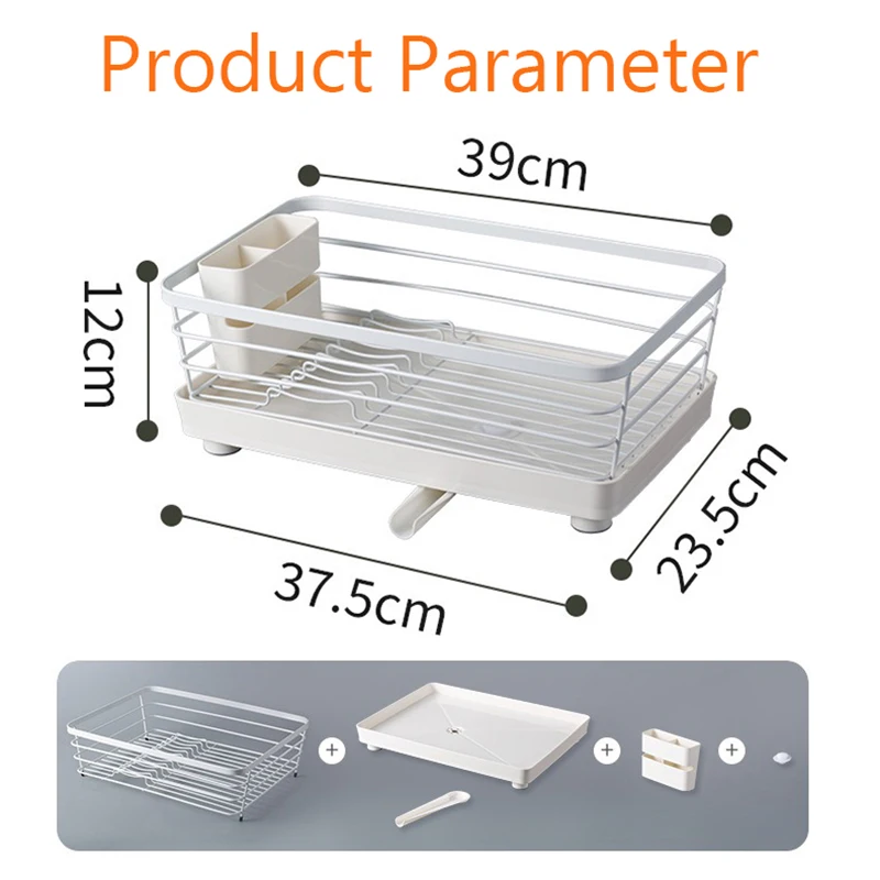 Scolapiatti Scolapiatti Accessori da cucina Organizer per riporre utensili da cucina_voghion.com