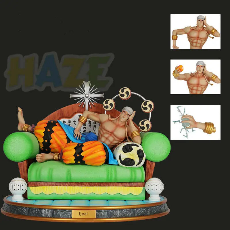 Аниме one piece God Enel 1/6 масштаб Смола Фигурка Статуя Модель игрушки коллекция аниме фигурка игрушки большая модель в коробке подарки