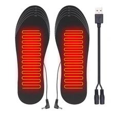 Мотоциклетная обувь с USB подогревом стельки с подогревом ног колодки с подогревом сапоги мотоцикл теплая стелька Спорт на открытом воздухе отопление стельки зима