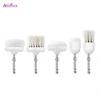 Home Use Skin Beauty Care TRASONIC MASSAGER+5in1 Electric Face Cleanser Rotary Facial Brush Cleansing Face Cleaner Scruber Brush 5