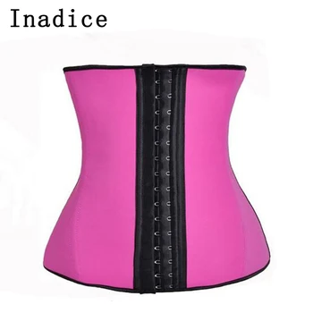 

Inadice Comfortable Elastic Belt Fashion Corset Belt Women Cummerbunds Neoprene Clothing Wide Belt Solid Slimming Belt Wholesale