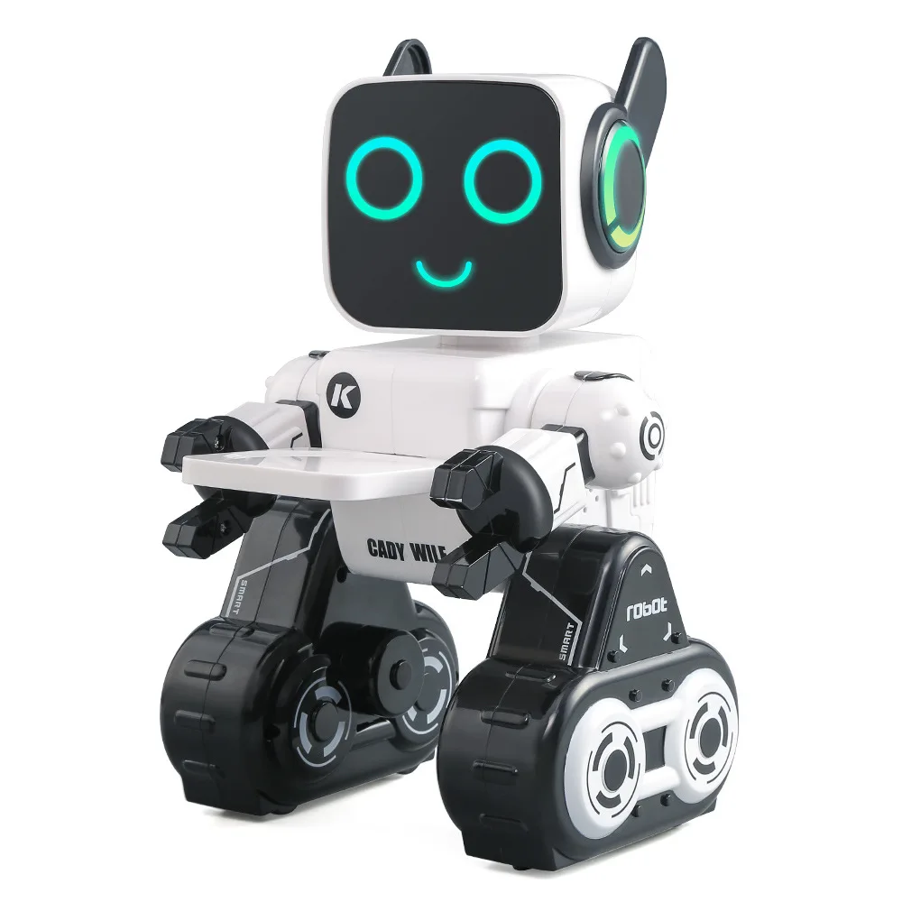 JJR/C JJRC R4 CADY WILE 2,4G интеллектуальный пульт дистанционного управления RC робот-советник RC игрушки монета банк умный робот подарок для детей - Цвет: Белый