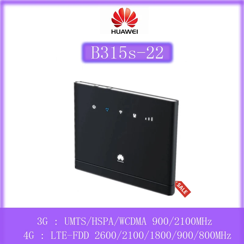 Разблокированный Huawei 4G беспроводные маршрутизаторы B315 B315s 22 b310s мобильный