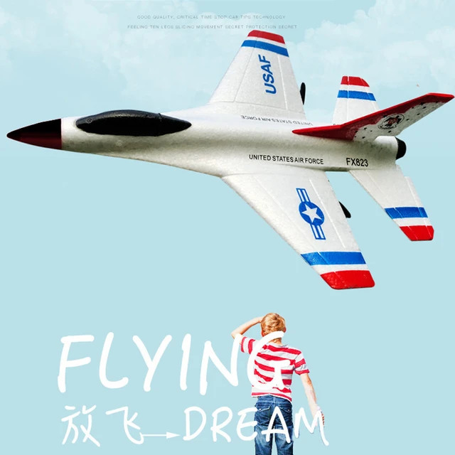 Modelo De Avião De Controle Remoto Su27 Rc Com Baterias Recarregáveis  Brinquedos Para Crianças - Aviões De Controle Remoto - AliExpress