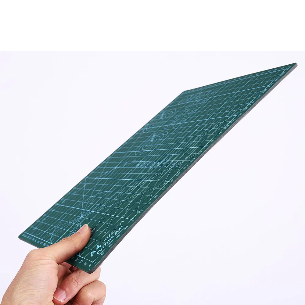 로타리 커터 45mm 키트 바느질 액세서리 가죽 도구 모델 조각 칼, PVC 커팅 매트 a1 2, 양면 멀티 사이즈 DIY 공예