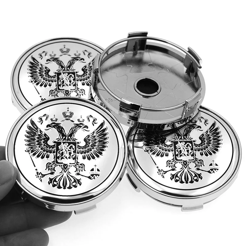 Car Wheel Center Caps Hub Cap 4Pcs 60mm for LADA TOYOTA NISSAN Hyundai KIA Chevrolet Mitsubishi Ford BMW wheel hub caps
