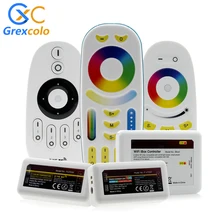 Smart LED Strip Controller DC12-24V 2.4G RF Remote Control / WiFi APP Control For RGBCCT / RGBW / RGB / Dual White LED Strip.
