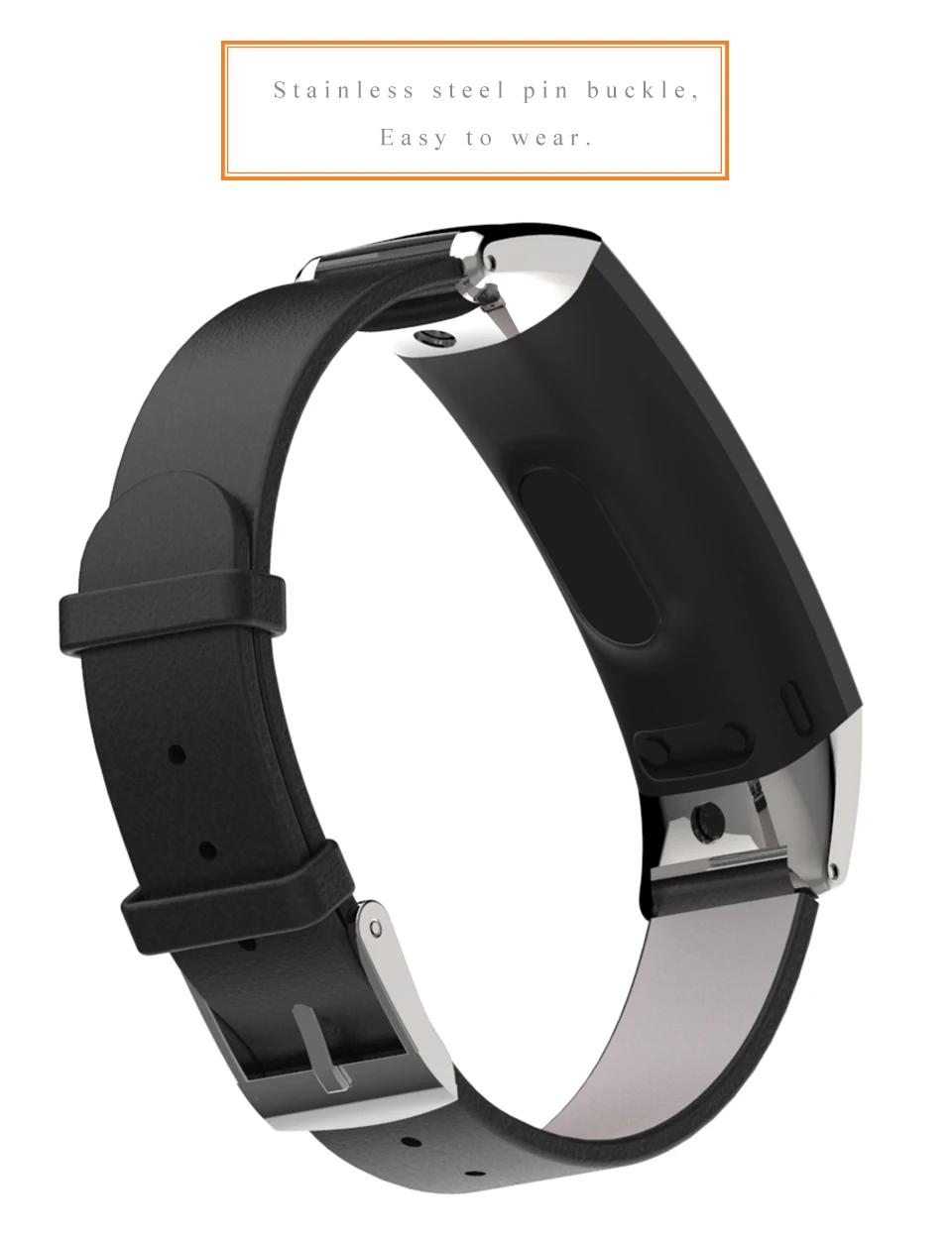 Mijobs ремешок из натуральной кожи для huawei Honor Band 3 Смарт-часы с заменой ремешка браслет для huawei ремешок браслет ремень