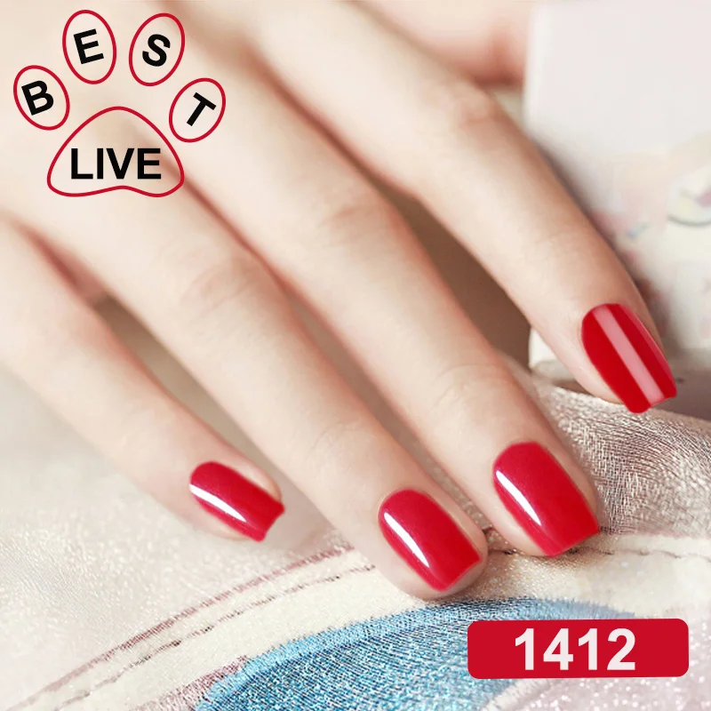 BEST LIVE 15ml Dark Red Charm UV Gel Polish Soak-off UV&LED UV Gel Nail Polish UV Nail Art Manicure DIY Gel Nail UV Nail Polish