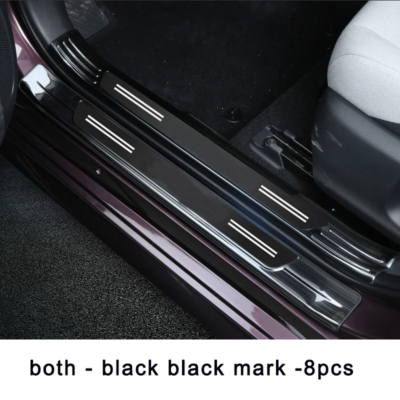 Lsrtw2017 для Toyota Corolla E210 Автомобильная Накладка для дверного порога с защитой от царапин, аксессуары для интерьера - Название цвета: product picture 10