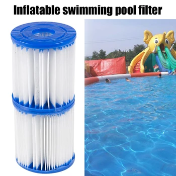 

1/2/3 Pcs Replacement Filter Cartridge Inflatable Swimming Pool Pump Easy Set Up Accessories _WK