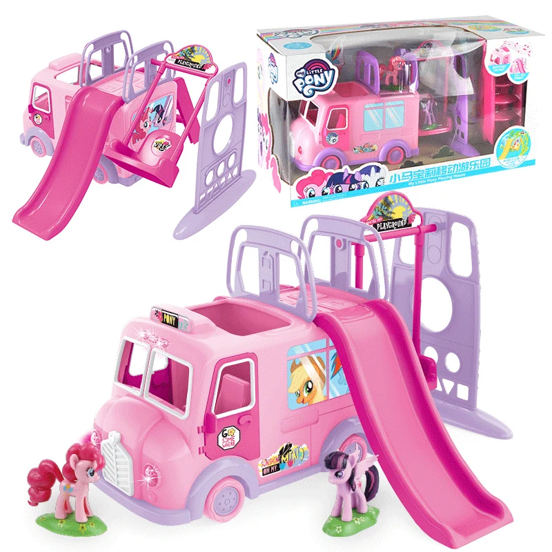 My Little Pony девочка игровой дом Игрушка кухонный прибор поварской набор дом Вилла для детей Подарки Игрушка - Цвет: 2651amusement park