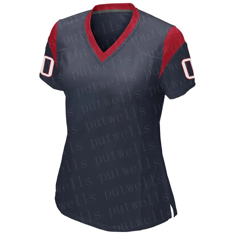 

Women's Customized Houston Stitch Jersey American Football Fans Jerseys WATSON WATT FULLER V ROBY FOSTER HOPKINS HOWARD Jersey