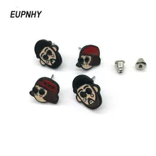 EUPNHY 1 пара Леон Матильда профессиональных универальные серьги-шпильки модные серьги, украшения Подростковая для учебы подарки