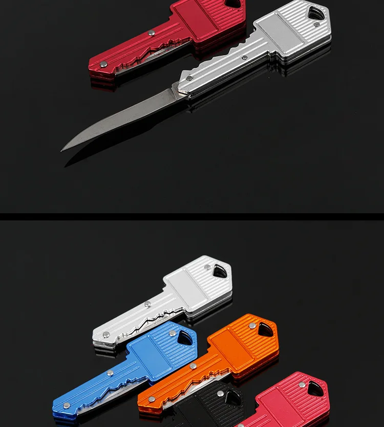 Многофункциональный брелок для ключей нож для открывания букв нож складной портативный мини-нож в виде ключа креативный подарок