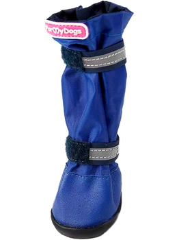 

FOR MY DOGS FOR MY DOGS Dog boots with rubber soles blue FMD622-2017 B