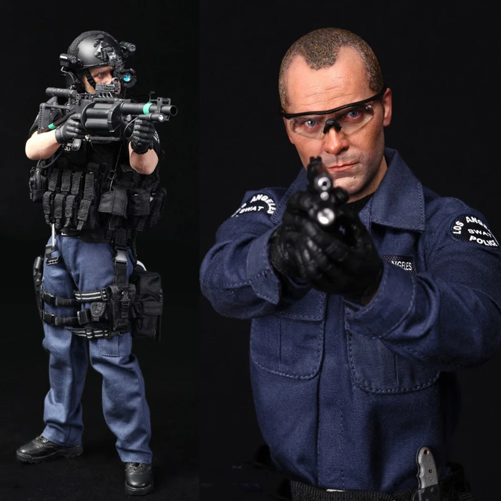 

DID MA1006 1/6 Los Angeles Policeman Figure Model LAPD SWAT 2.0 Denver 12" Action Figure Full Set Toys for Fans Holiday Gift