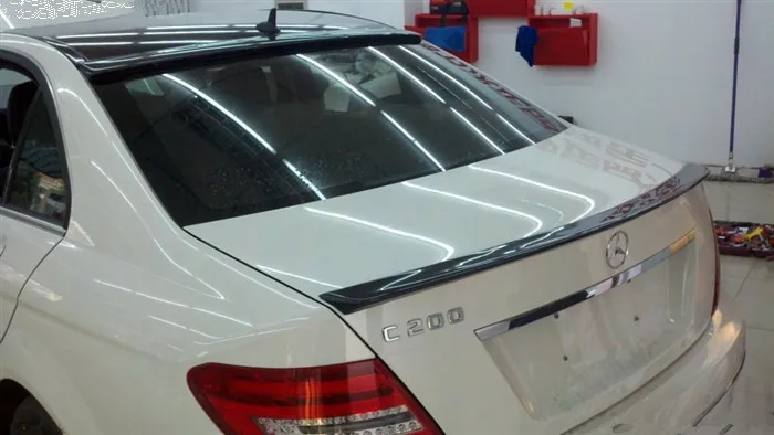 Спойлер на крышу для W204 спойлер заднего крыла из АБС пластика Benz C180 C200 C300 C74