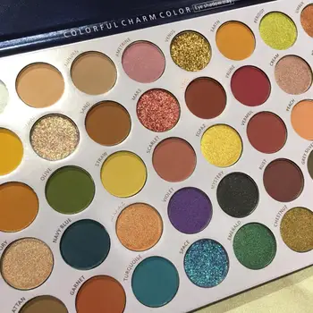 

Beauty Glazed 40 Colors Nude Shining Eyeshadow Pearlescent Makeup Glitter Pigment Smoky Eye Shadow Pallete Waterproof TSLM2
