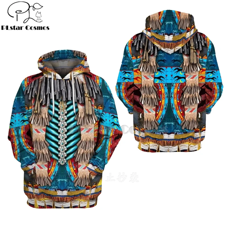  Native Indian 3D Hoodies/sweatshirts Tee Men Women New Fashion Hooded winter Autumn Long Sleeve str