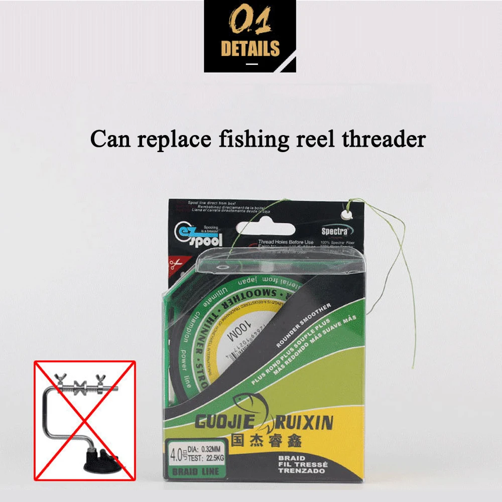 8 Strands Braided Fishing Line 100m Smooth Multi Color Super