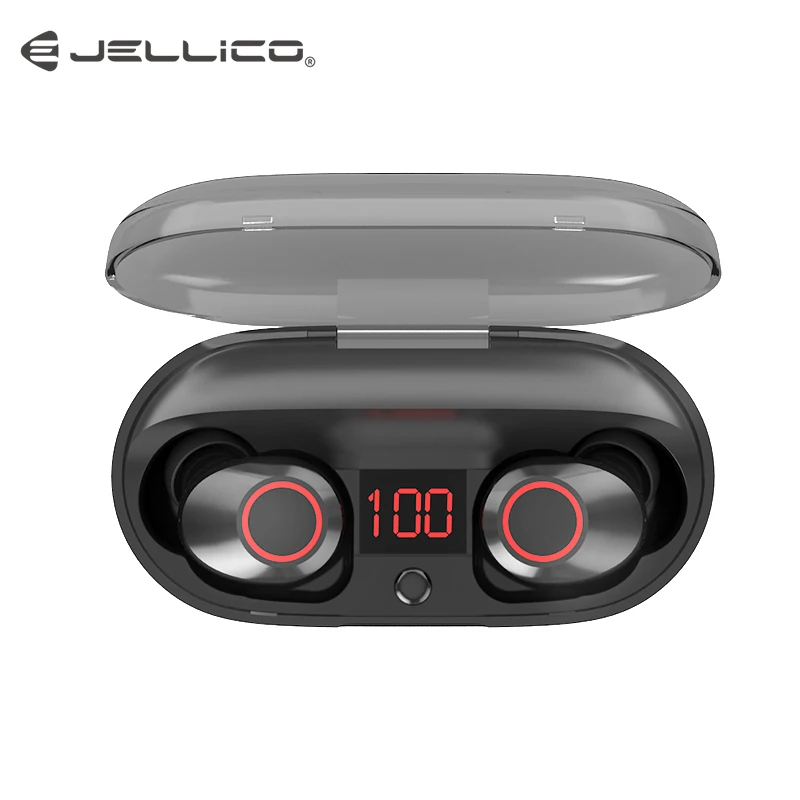 Jellico Bluetooth V5.0 наушники беспроводные наушники стерео Спортивные Беспроводные наушники гарнитура 800 мАч Мощность для iPhone