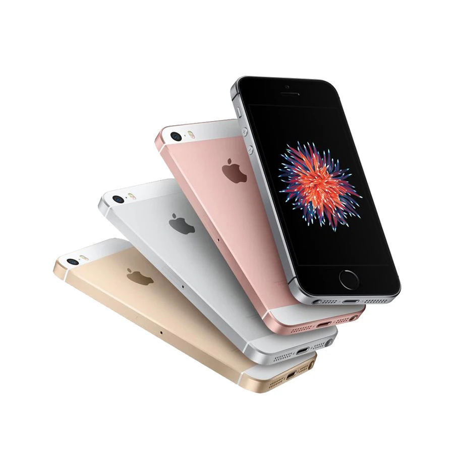 Разблокированные сотовые телефоны Apple iPhone SE LTE 4 0 дюйма 2 Гб ОЗУ 16/64 ПЗУ чип A9 iOS 9 3