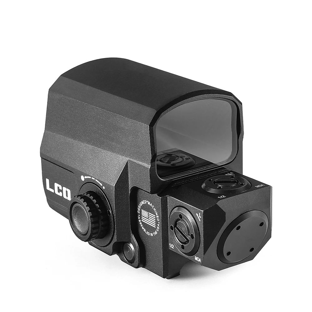 Red Dot Sight Holographic Tactical Reflex Fit 20mm Rail Mount for Hunting