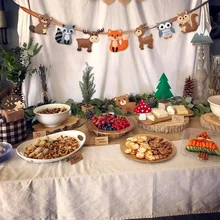 

Woodland Animals DIY Craft Kit Forest Creatures Sewing Felt Plush Animals for Kids Beginners Educational Sewing Set Kids Art Toy