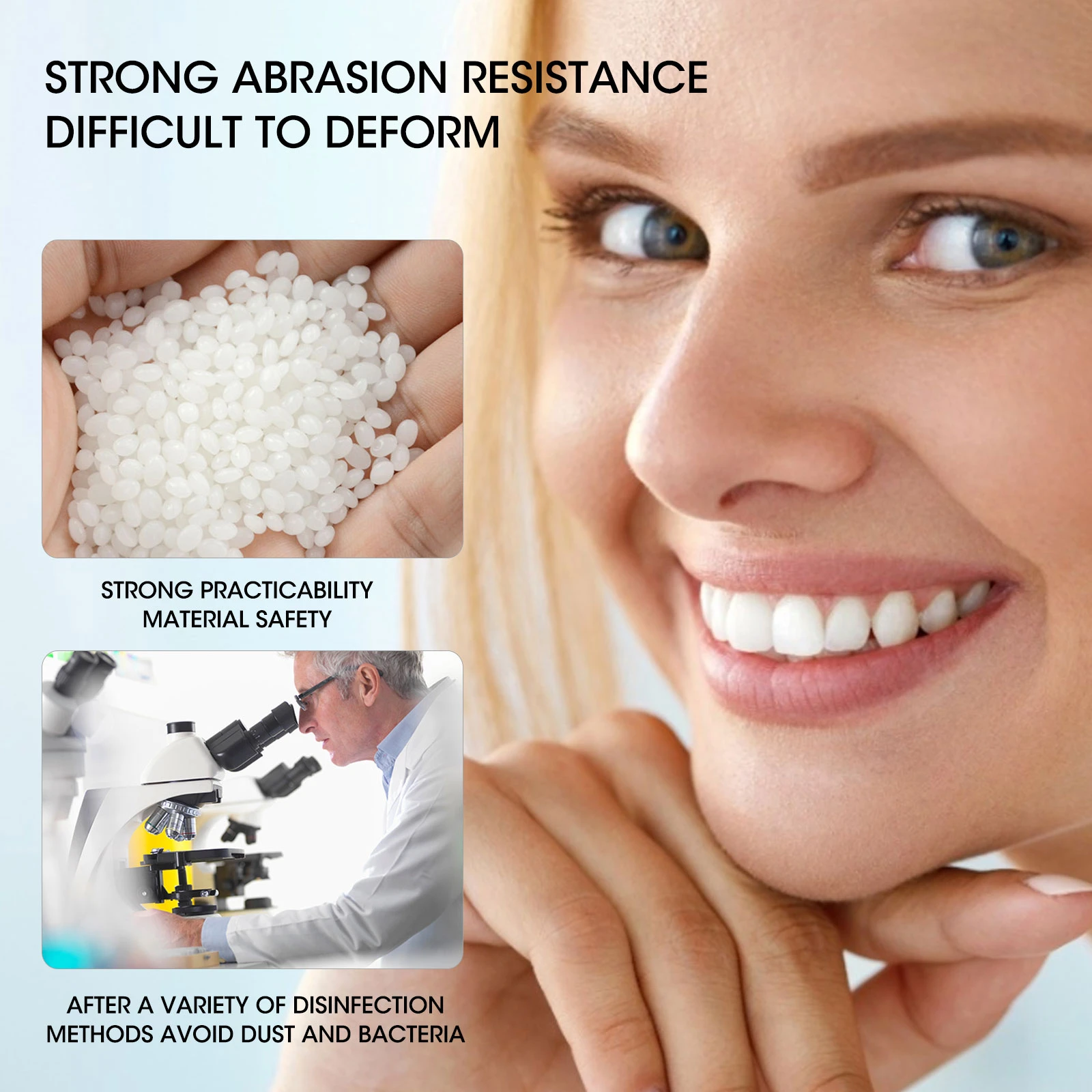 10g Teeth And Gap Falseteeth Solid Glue Resin FalseTeeth Solid Glue Temporary Tooth Repair Set