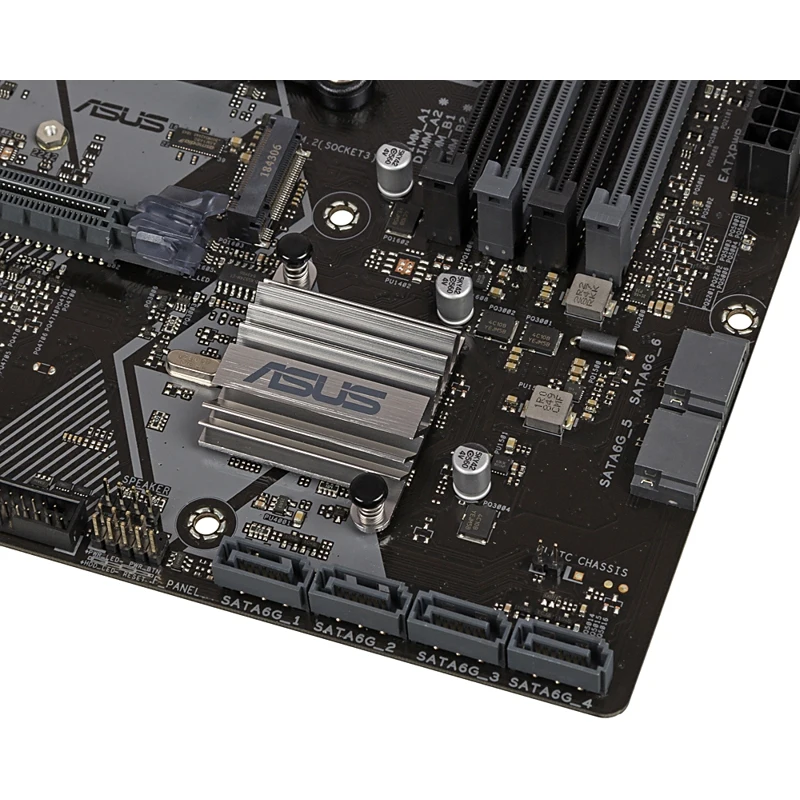 Материнская плата Asus PRIME B450M-A Soc-AM4 AMD B450 4xDDR4 mATX AC`97 8ch(7.1) GbLAN RAID+VGA+DVI