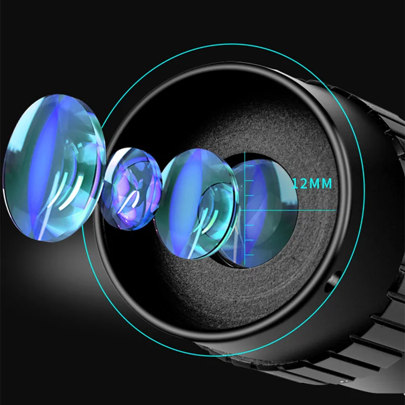 4K 10-300x40 Monocular Telescope Compact Retractable HD Zoom Monocular Binoculars Light Night Vision Scope Camping