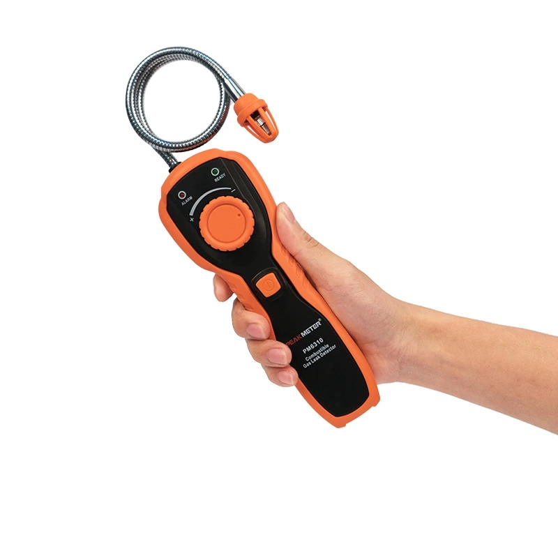 HLZS-Peakmeter Pm6310 High Accuracy Combustible Gas Leak Detector Analyzer Meter With Sound Light Alarm