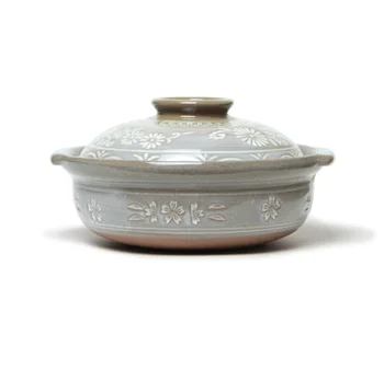 

Open-fire casserole sauce pot from 2 pieces