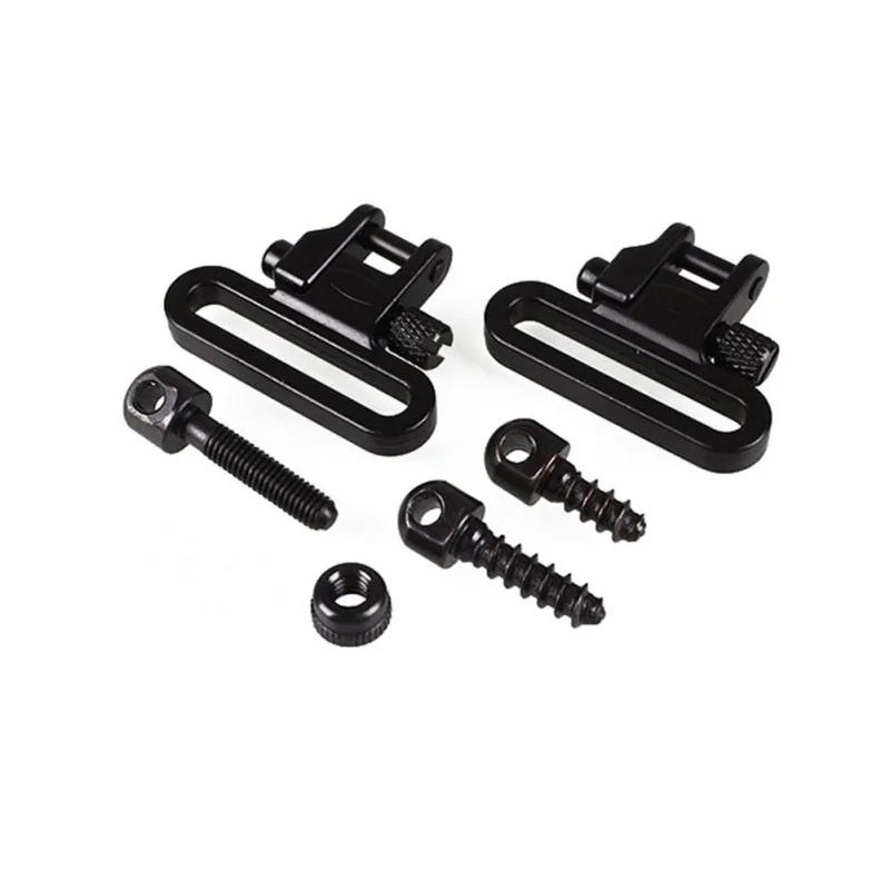 

2 pcs/lot 1.25'' Sling Swivels With 3 Pcs Screw Studs Heavy Duty Sling Swivel Set