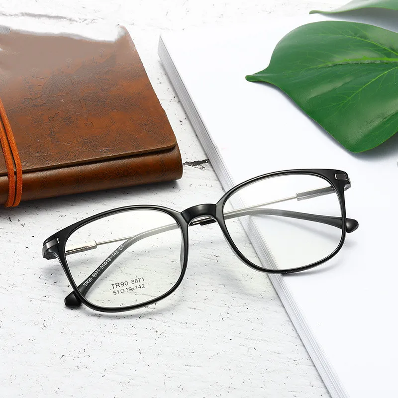 

Alloy Glasses Frame Men or women Ultralight Square Myopia Prescription Eyeglasses Male Metal Optical Frame Eyewea