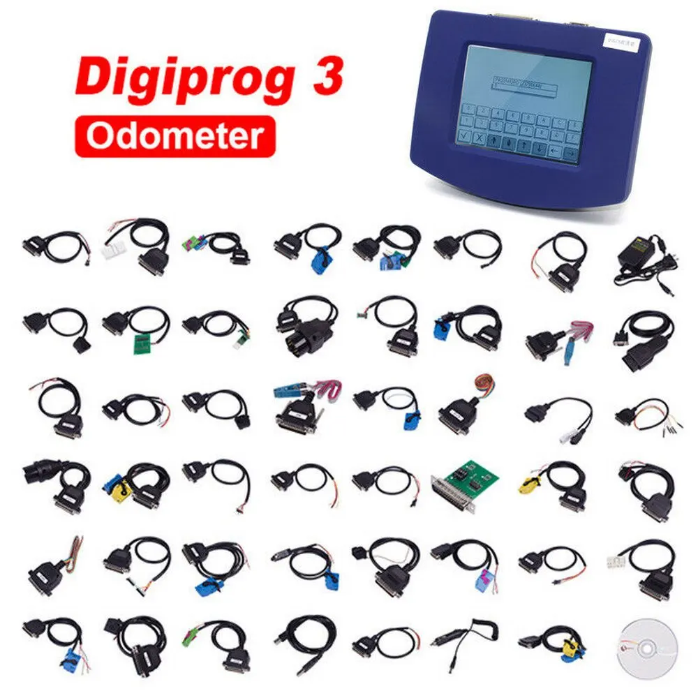 

Digiprog3 Full Set Digiprog 3 V4.94 Odometer Programmer DigiprogIII Mileage Correct Tool for Car Mileage Correction EU/US Plug