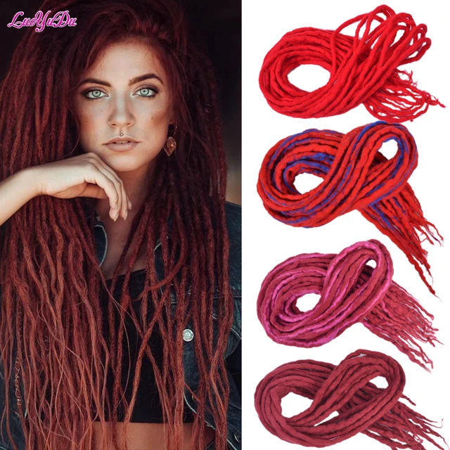 Synthetic Faux Locs Hair Dreadlocks  Crochet Dreadlocks Hair Extensions -  Synthetic - Aliexpress