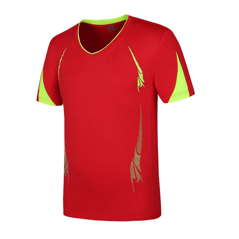 Размера плюс L~ 5XL, 6XL, 7XL, 8XL футболка Для мужчин креативный простой Круглый воротник быстросохнущая дышащая футболка Для Мужчин's летняя футболка - Цвет: 58 red