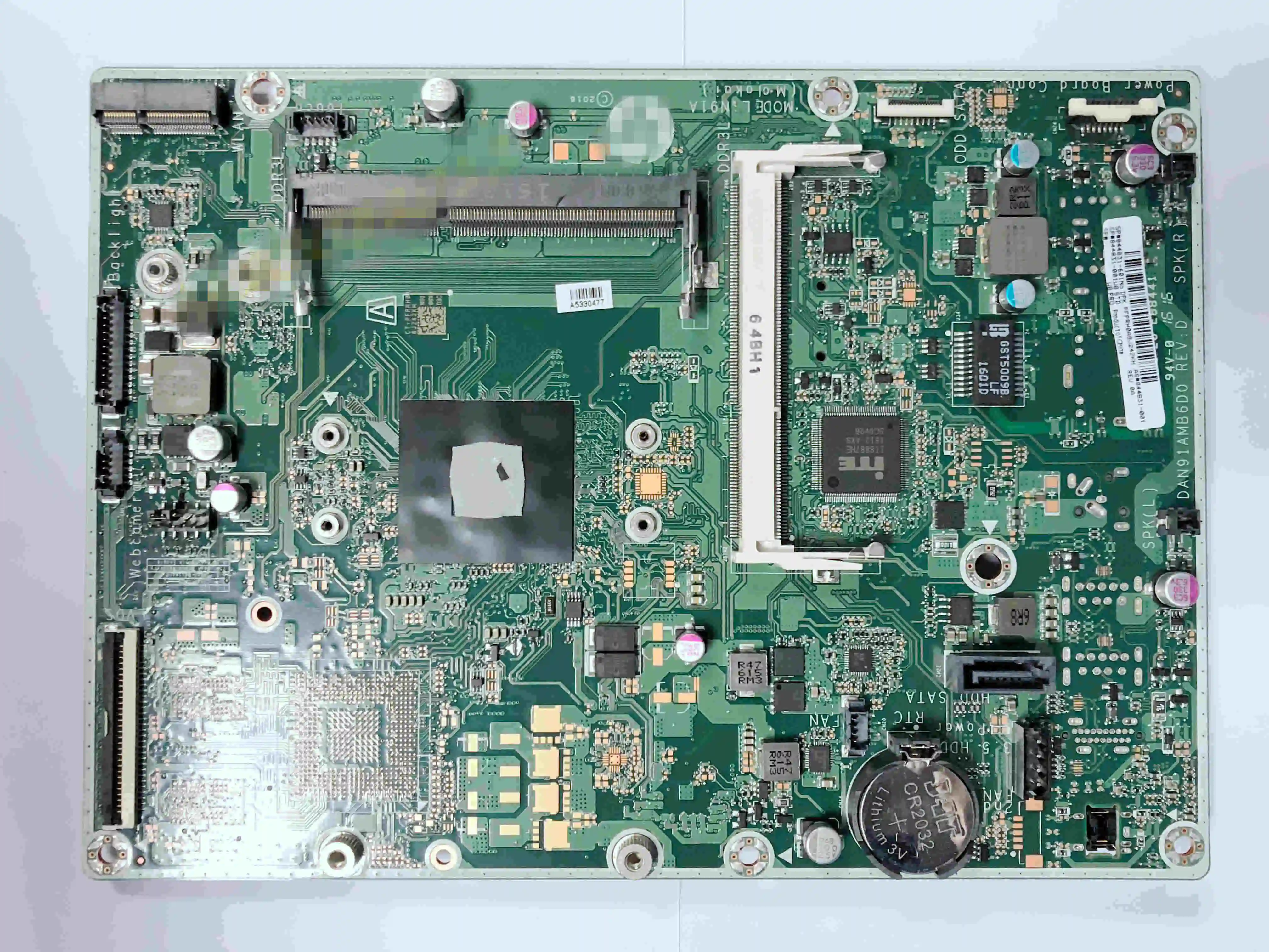 para hp 20-c 22-b Aio Série Intel Celeron Cpu Dan91amb6d0 Aio Desktop Motherboard 844831001 844831-002 Novo