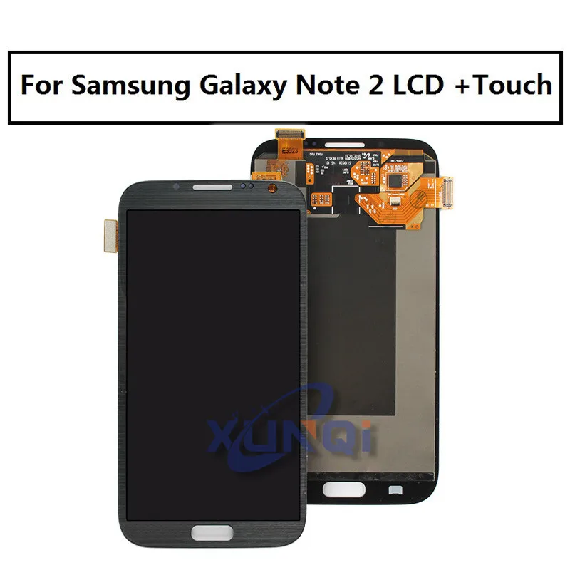 AMOLED LCD For Samsung Galaxy Note 2 N7100 N7105 LCD With Frame Display Touch Screen Complete 1 AMOLED LCD For Samsung Galaxy Note 2 N7100 N7105 LCD With Frame Display Touch Screen Complete 3