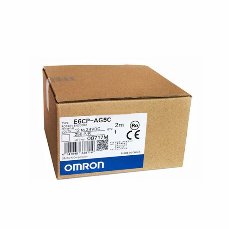 1 шт. Новый в коробке E6CP AG5C 256 P/R 2 м абсолютный датчик угла поворота 12 24vd
