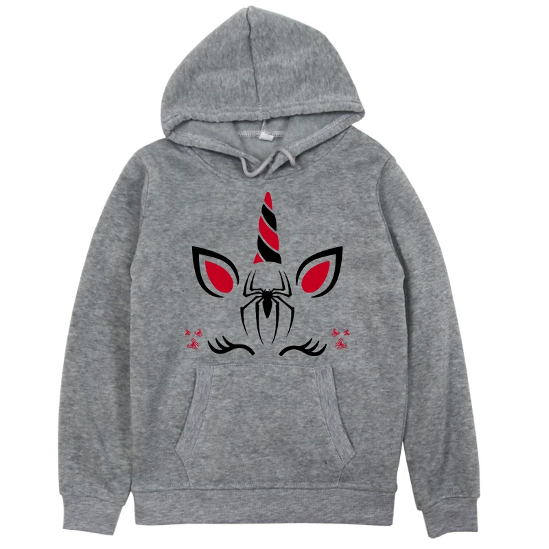 Hoodies 3 Для малышей, для маленьких мальчиков Модная одежда для девочек Единорог супергероя из двух предметов: толстовка с капюшоном и рисунком котенка для детей с длинным рукавом Толстовка пуловер Топы теплая одежда - Цвет: Hoodies 3