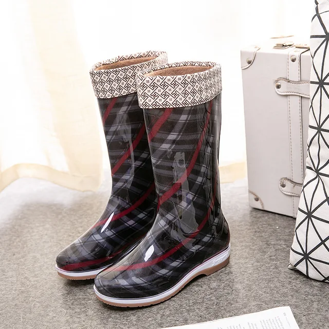 Waterproof Boots Women Rain Shoes 2022 
