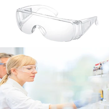 

Clear Safety Eyewear Goggles Eye Protection Protective Glasses Windproof Glasses