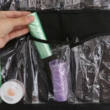 24 кармана нетканый материал для хранения обуви спальня галстук пояс держатель Экономия пространства стойки за дверью бесплатно гвоздь