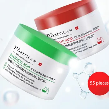 

55 PCS Acne Treatment Pads Cotton Patch Treatment Of Acne Skin Face And Neck Available Tablets Facial Cleaning Wipes new arrival